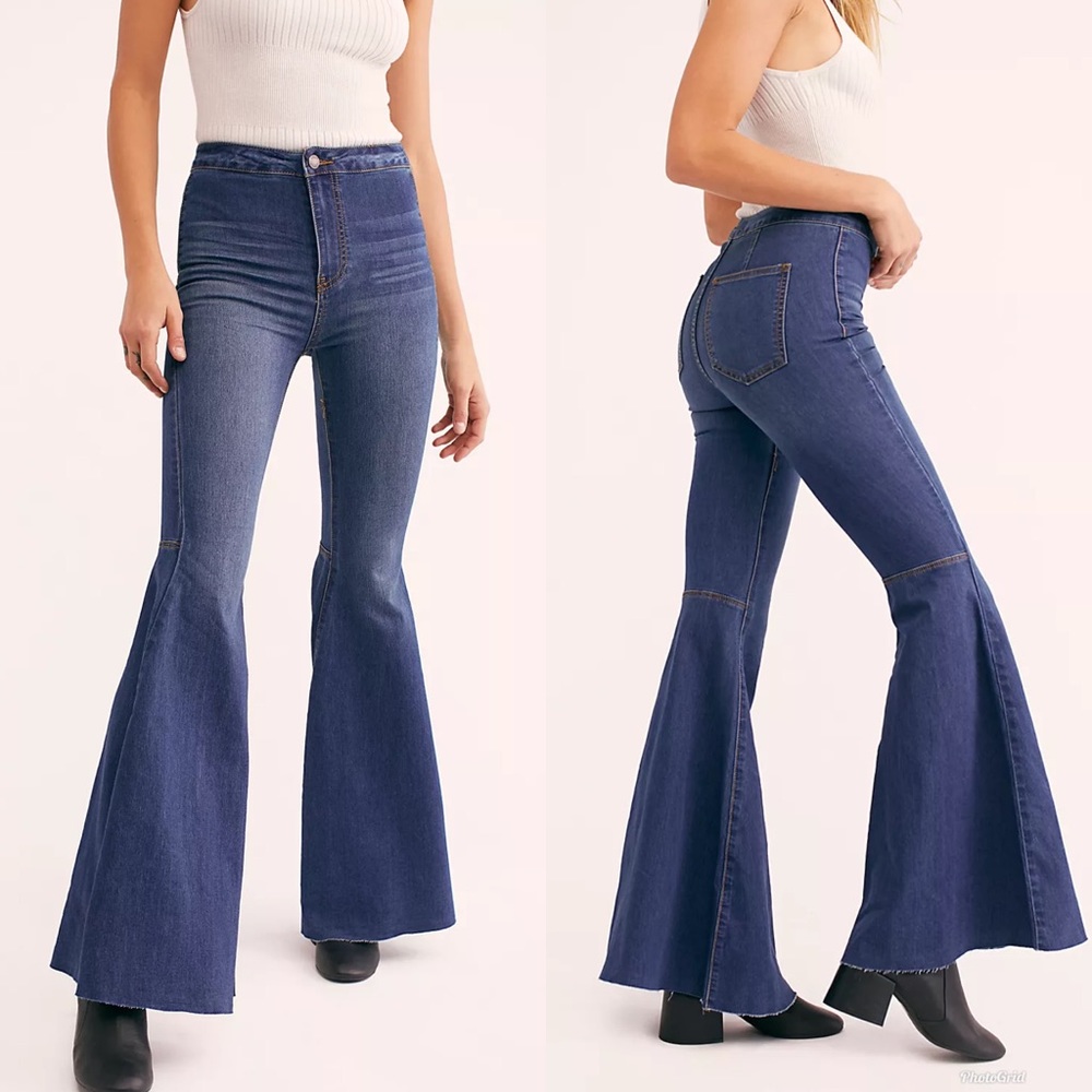 FREE PEOPLE Just Float On Flare Jeans